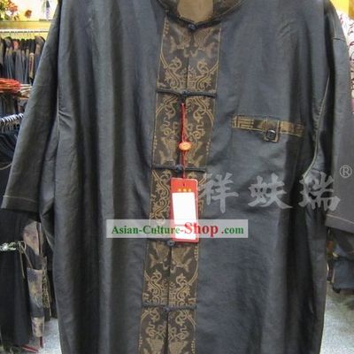 Chinese Peking Rui Fu Xiang Dragon Tang Suit for Men