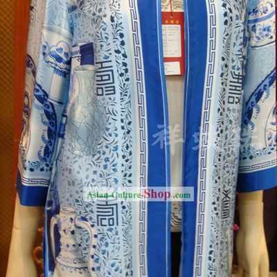 Chinese Peking Rui Fu Xiang Silk Tang Suit for Women