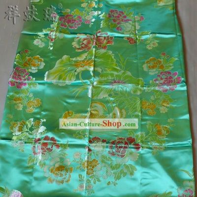 Chinese Peking Rui Fu Xiang Mandarin Ducks Wedding Brocade Bedcover