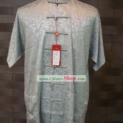 Rui Fu Xiang Traditional Chinese Silk Dragon Shirt for Men