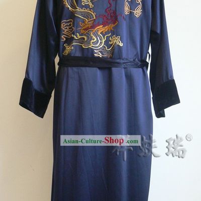 Peking Rui Fu Xiang Silk Dragon Pajama for Men