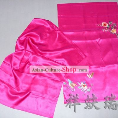 Beijing Rui Fu Xiang Silk Hand Embroidered Wedding Pillowship
