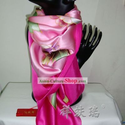 Chinese Rui Fu Xiang Silk Scarf for Women