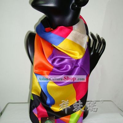 Chinese Rui Fu Xiang Silk Scarf for Women