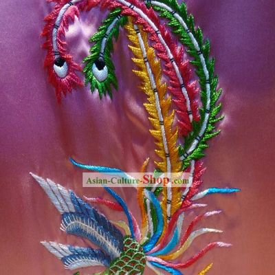 Traditional Chinese Rui Fu Xiang Silk Phoenix Scarf