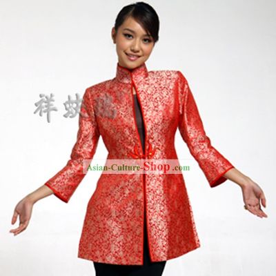 Traditional Chinese Rui Fu Xiang New Year Dress for Women