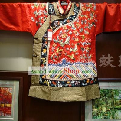 Famous Time-honored Rui Fu Xiang Phoenix Wedding Dress for Women