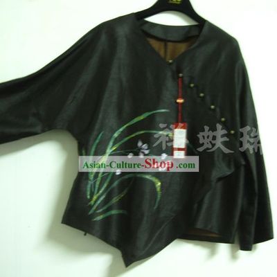 Traditional China Beijing Rui Fu Xiang Xiang Yun Sha Jacket for Women