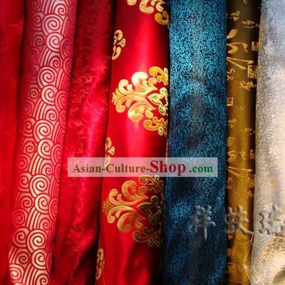 Chinese Classic Beijing Rui Fu Xiang Silk Fabric