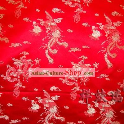 Traditional Chinese Beijing Rui Fu Xiang Silk Fabric