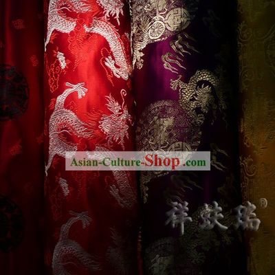 Traditional Chinese Beijing Rui Fu Xiang Silk Fabric
