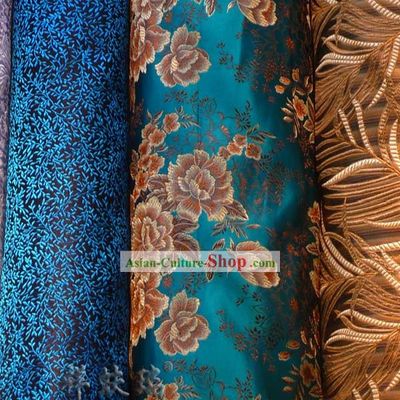 Traditional Chinese Beijing Rui Fu Xiang Silk Fabric