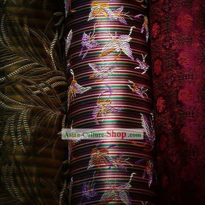 Traditional Chinese Beijing Rui Fu Xiang Silk Fabric