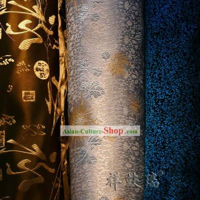 Traditional Chinese Beijing Rui Fu Xiang Silk Fabric