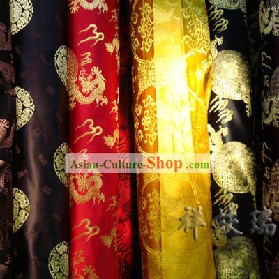 Traditional Chinese Beijing Rui Fu Xiang Silk Fabric