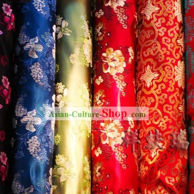 Traditional Chinese Beijing Rui Fu Xiang Silk Fabric