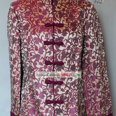 Famous Time-honored Rui Fu Xiang Silk Jacket for Women