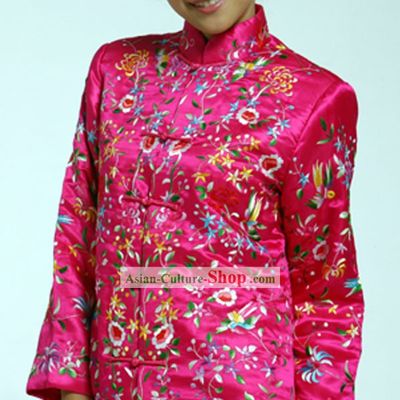 Well-known Rui Fu Xiang Silk Cotton-padded Wedding Clothes