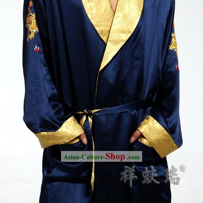 Famous Time-honored Rui Fu Xiang Silk Pajama for Men