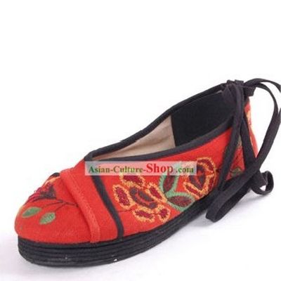 Chinese Traditional Handmade Cloth Boots