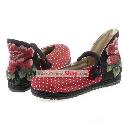 Traditional Chinese Handmade Cloth Shoes