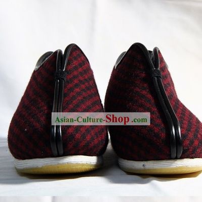 Chinese Handmade Bu Ying Zhai Cotton Shoes for Women