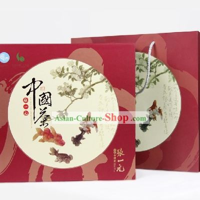 Chinese Zhang Yiyuan Jasmine Flower Tea in Gift Package