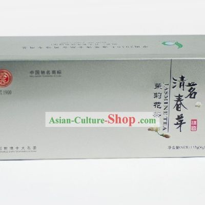 Chinese Zhang Yiyuan Qing Ming Chun Ya Jasmine Tea in Gift Package
