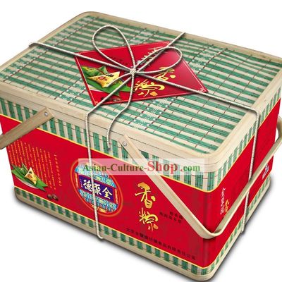 Chinese Quanjude Rice Dumplings and Salty Eggs Set