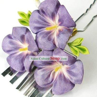 Traditional Japanese Kimono Hair Decoration Flower Set
