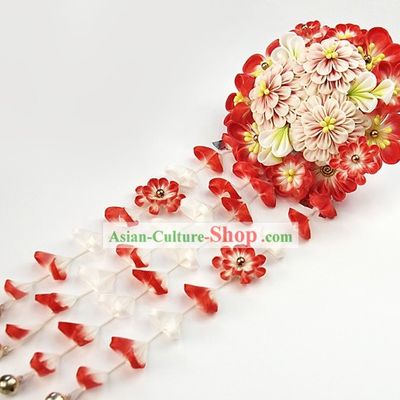 Traditional Japanese Geisha Hair Decoration Set
