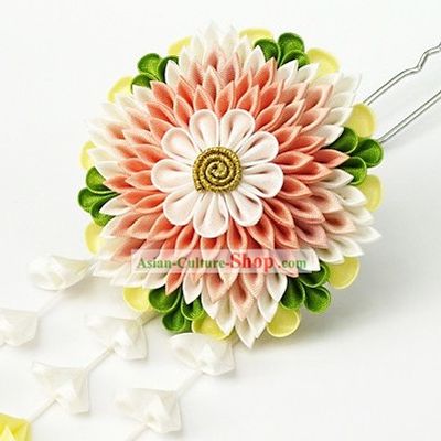 Traditional Japanese Geisha Kimono Hair Accessories Set