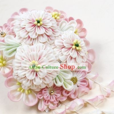 Traditional Japanese Kimono Hair Decoration Set