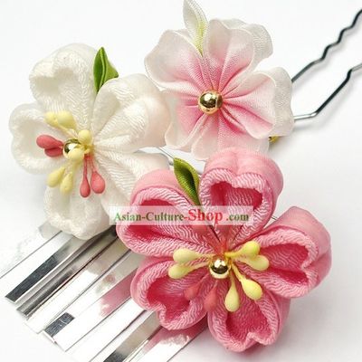Traditional Japanese Kimono Hair Accessories for Women