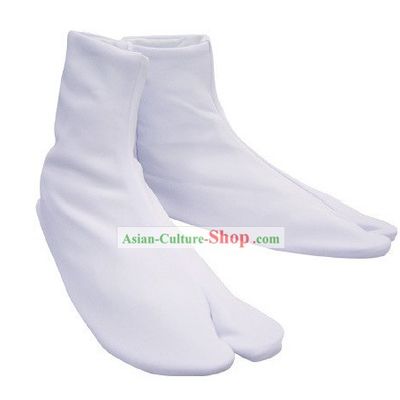 Traditional Japanese Geta Sandal White Socks for Women