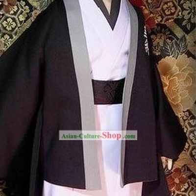 Traditional Japanese Kimono Costumes Set for Men