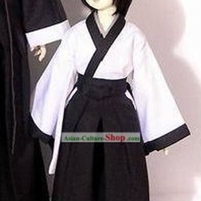 Traditional Japanese Kimono Dress Set for Children