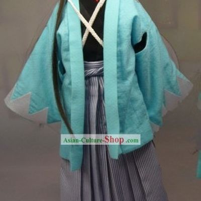 Traditional Japanese Samurai Costumes Complete Set for Men
