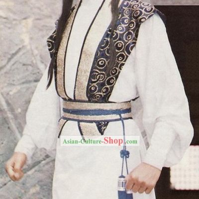 Chu Liu Xiang Costumes and Wig Complete Set