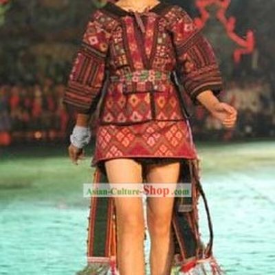 Chinese Miao Clothes Full Set