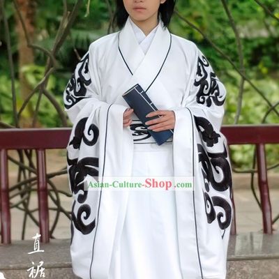Handmade Chinese Embroidered Tiger Clothing Complete Set for Men