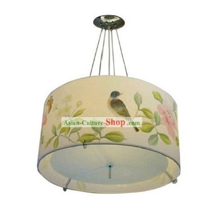 Hand Painted Chinese Silk Lantern