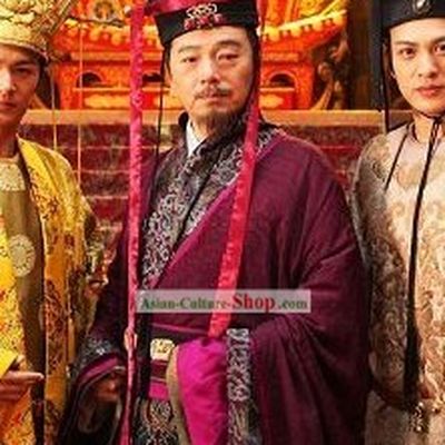 Ancient Chinese Prime Minister Costumes Complete Set