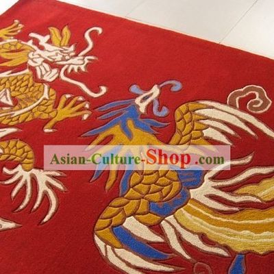 Chinese Dragon and Phoenix Rug