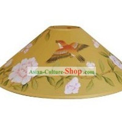 Chinese Hand Painted Silk Palace Lantern Lampshade