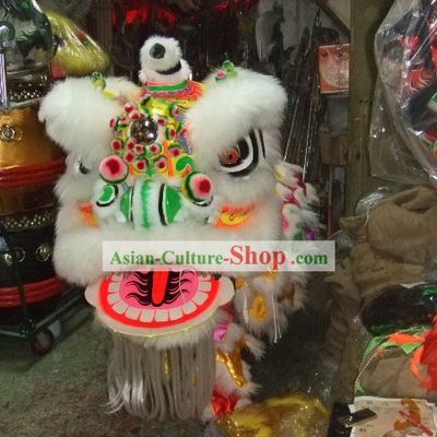 Spring Festival Celebration LUMINOUS Competition and Performance Lion Dance Costume Complete Set