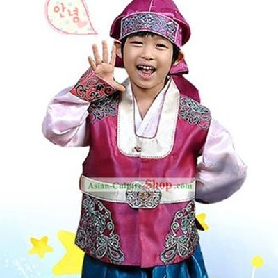 Traditional Korean Boy Hanbok Hat