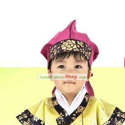 Traditional Korean Hanbok Hat for Boy