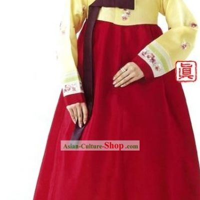 Traditional Korean Hanbok Clothes Complete Set for Women