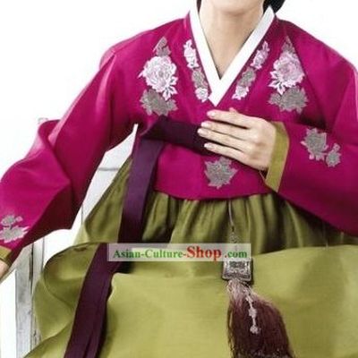 Traditional Korean Hanbok Dress